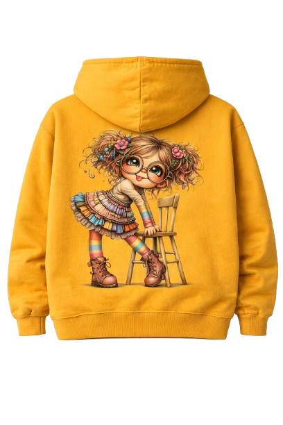 Sweat À Capuche Pink Lulu