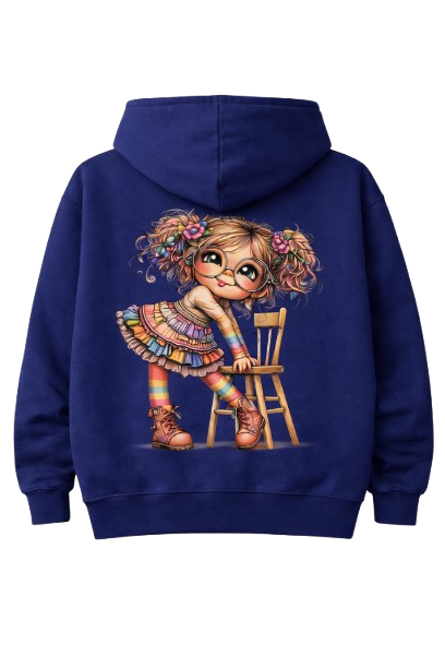 Sweat À Capuche Pink Lulu