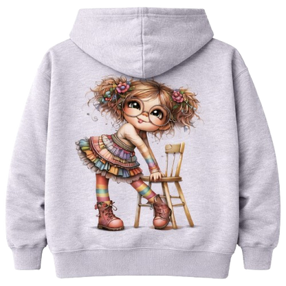 Sweat À Capuche Pink Lulu
