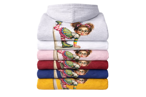 Sweat À Capuche Lulu Crazy Girl