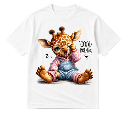 T-shirt bébé girafe