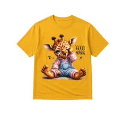 T-shirt bébé girafe