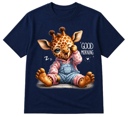 T-shirt bébé girafe