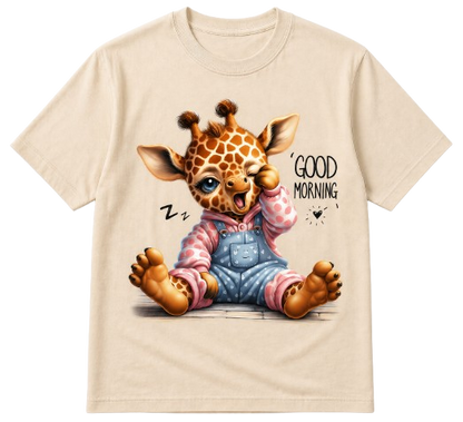 T-shirt bébé girafe