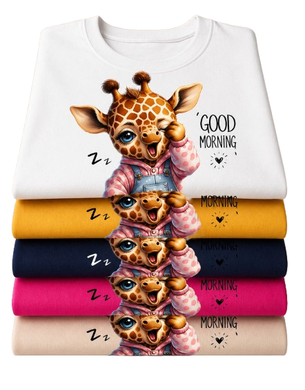 T-shirt bébé girafe