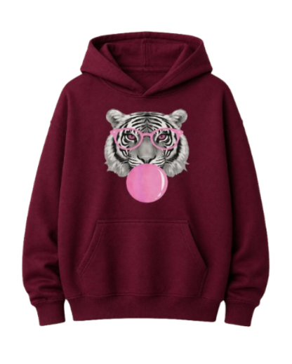 Sweat À Capuche Tigre