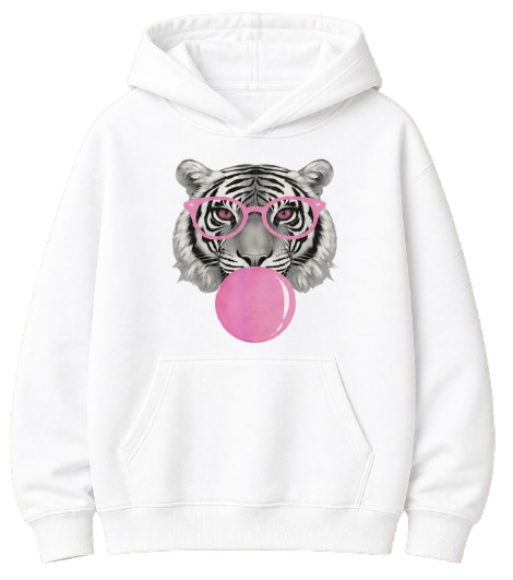 Sweat À Capuche Tigre