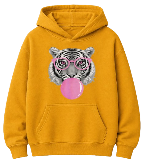 Sweat À Capuche Tigre