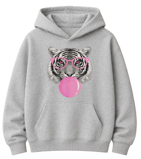 Sweat À Capuche Tigre