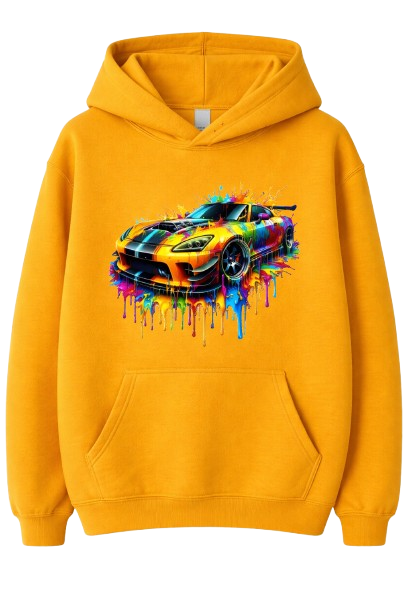 Sweat À Capuche Voiture course