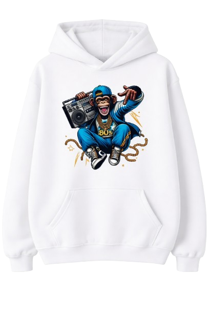 Sweat À Capuche Chimpanzé