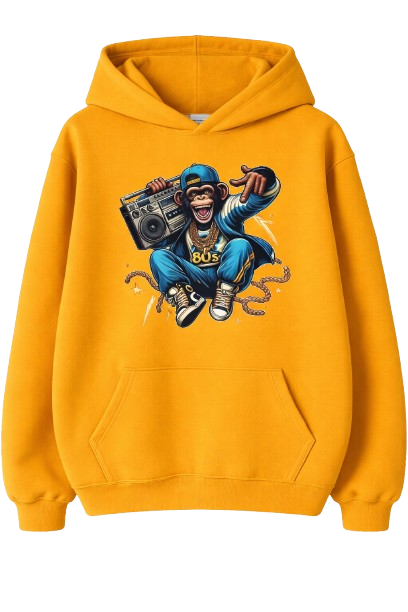 Sweat À Capuche Chimpanzé