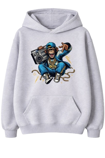 Sweat À Capuche Chimpanzé