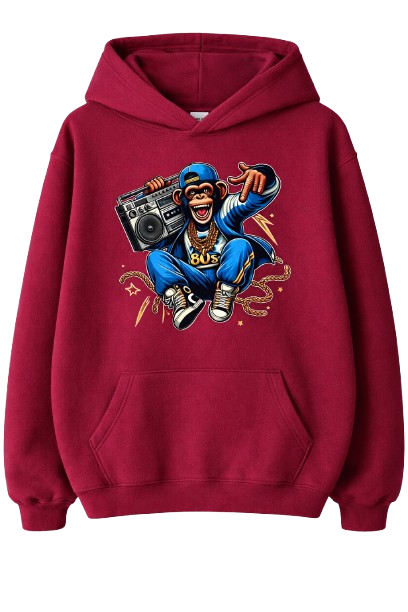 Sweat À Capuche Chimpanzé