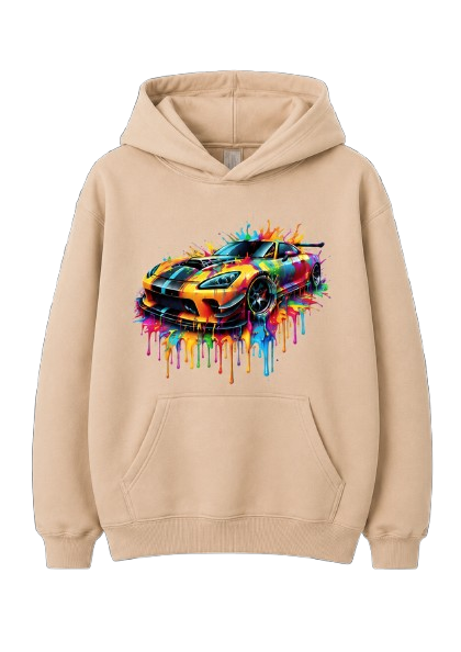 Sweat À Capuche Voiture course