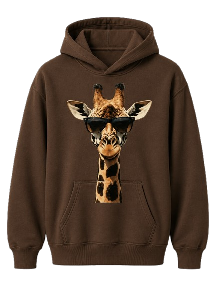 Sweat À Capuche Girafe