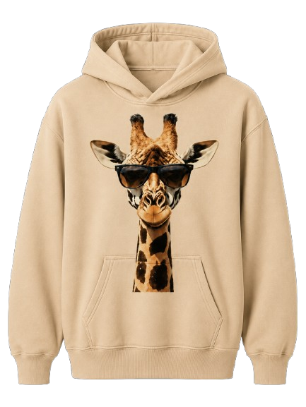 Sweat À Capuche Girafe