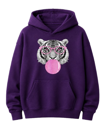 Sweat À Capuche Tigre