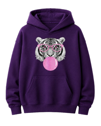 Sweat À Capuche Tigre