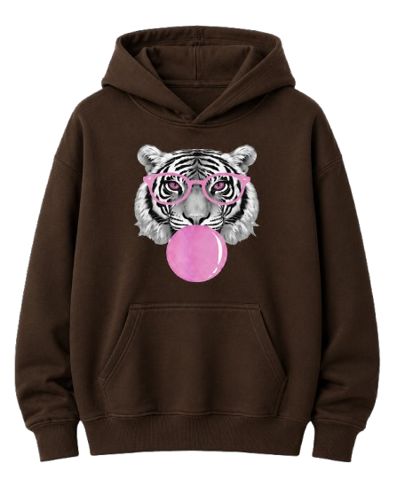 Sweat À Capuche Tigre