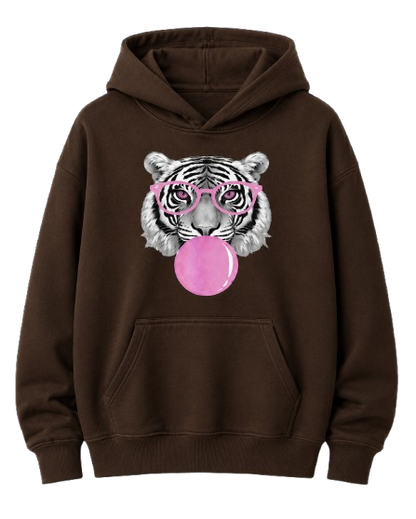 Sweat À Capuche Tigre