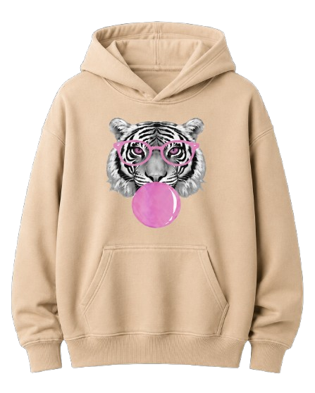 Sweat À Capuche Tigre