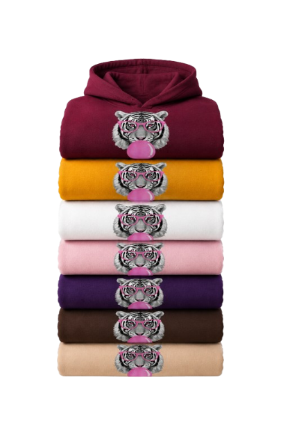 Sweat À Capuche Tigre