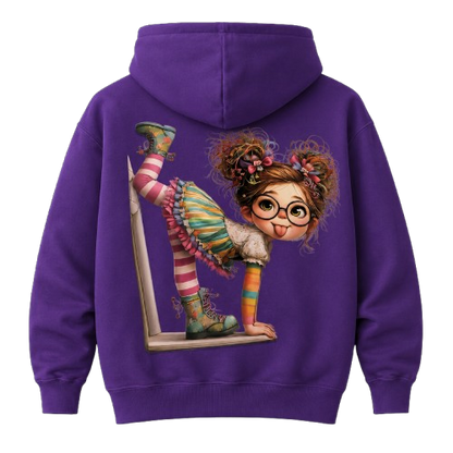 Sweat À Capuche Lulu Crazy Girl