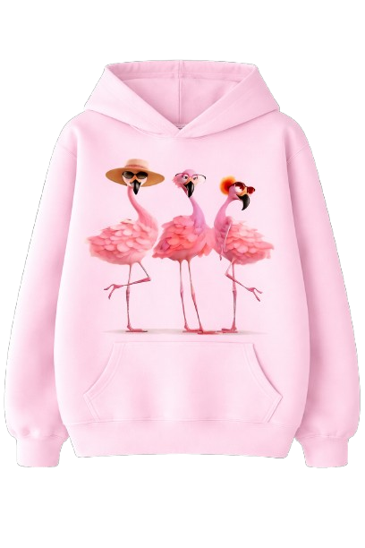 Sweat À Capuche Flamingo