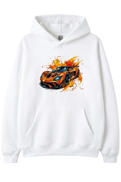 Sweat À Capuche Voiture