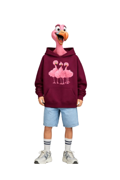 Sweat À Capuche Flamingo Gang