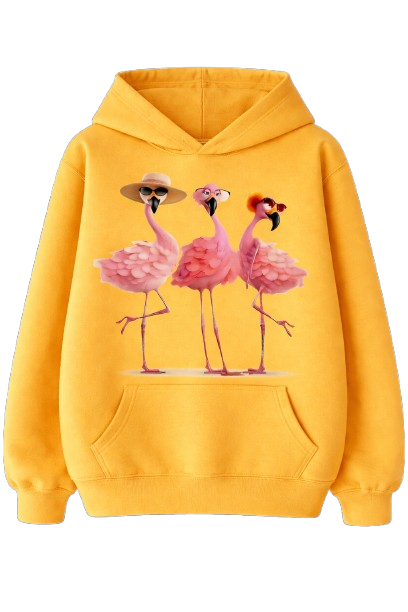 Sweat À Capuche Flamingo