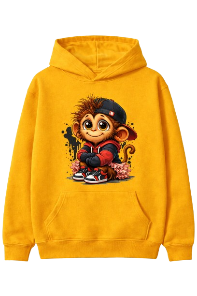 Sweat À Capuche Singe