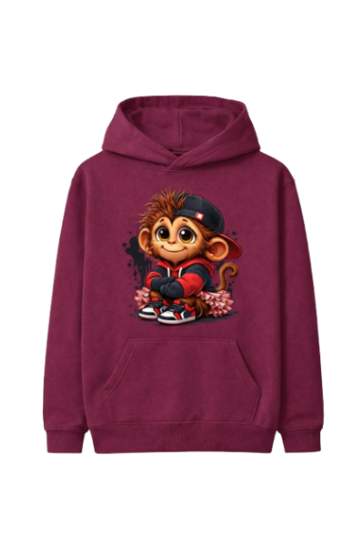 Sweat À Capuche Singe