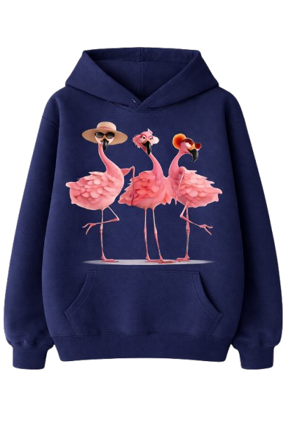 Sweat À Capuche Flamingo