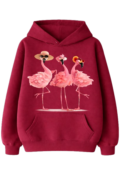 Sweat À Capuche Flamingo