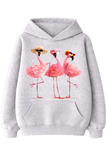 Sweat À Capuche Flamingo