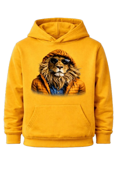 Sweat À Capuche Lion