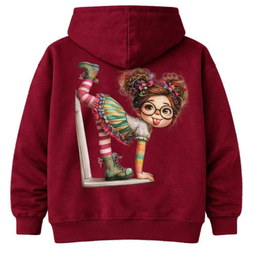 Sweat À Capuche Lulu Crazy Girl