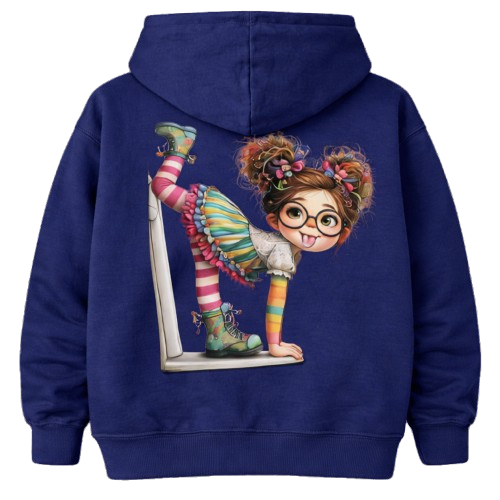 Sweat À Capuche Lulu Crazy Girl