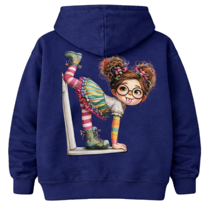Sweat À Capuche Lulu Crazy Girl