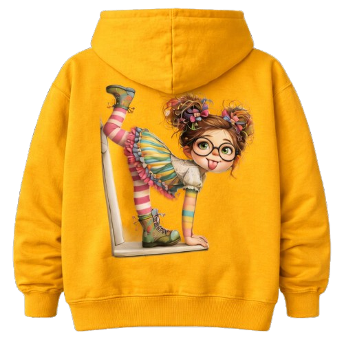 Sweat À Capuche Lulu Crazy Girl