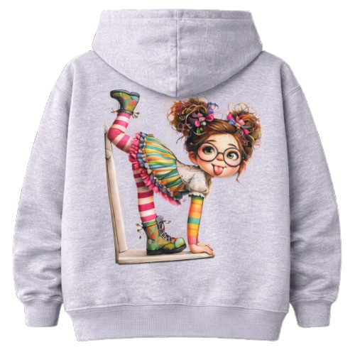 Sweat À Capuche Lulu Crazy Girl
