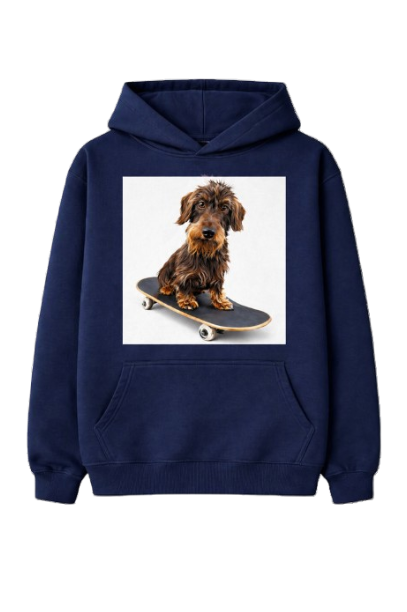 Sweat À Capuche Chien Skate