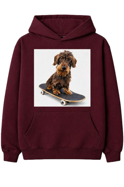 Sweat À Capuche Chien Skate