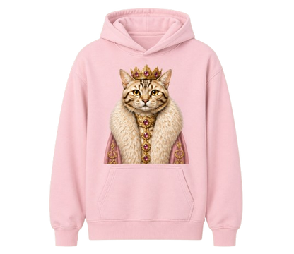 Sweat À Capuche Chat Blanc