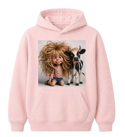 Sweat À Capuche Vache