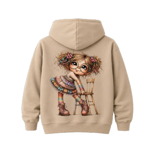 Sweat À Capuche Pink Lulu