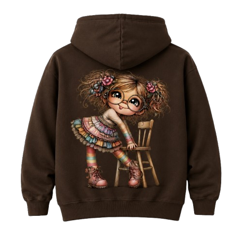 Sweat À Capuche Pink Lulu