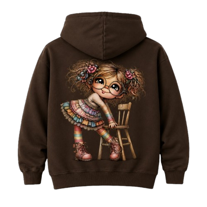 Sweat À Capuche Pink Lulu